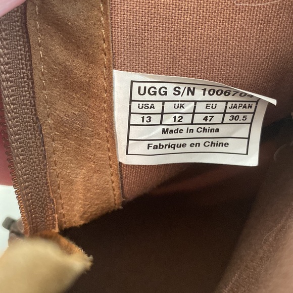 UGG brown leather boots - Picture 12 of 16